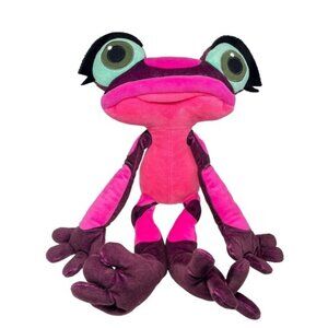 Kohls Cares Plush Frog Gabi Rio 2 Pink Purple Brown Stuffed Animal 16"